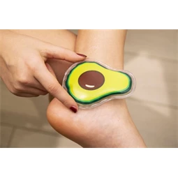 Hűtő/melegítő gélcsomag, avokádó