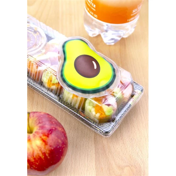 Hűtő/melegítő gélcsomag, avokádó