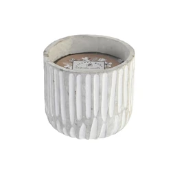 Illatgyertya Citromfű illatú 14x14x14 cm