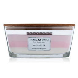 Illatgyertya hajó - Édes álom 453 g 19x11x9 cm