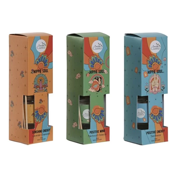 Illatosító pálcával 50 ml 5x5x18 cm 3 féle