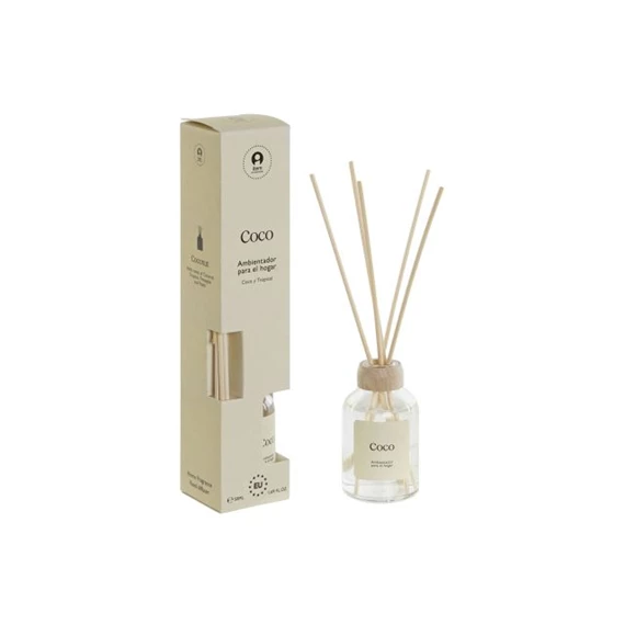 Illatosító pálcával, kókusz illatú 50 ml 4x4x20 cm