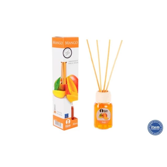 Illatosító pálcával, mangó illatú 30 ml 4x4x20 cm