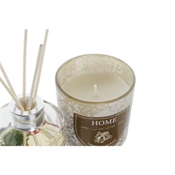 Illatosító szett pálcával, gyertyával 150 ml 8x8x8 cm S/2