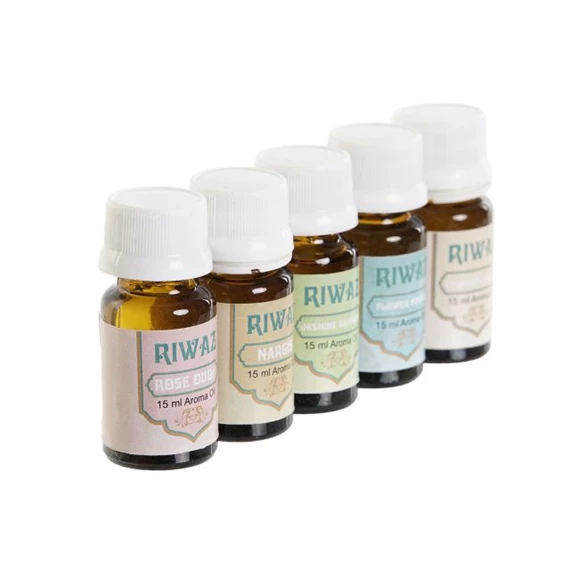 Illóolaj 15 ml 4x4x11 cm 5 féle