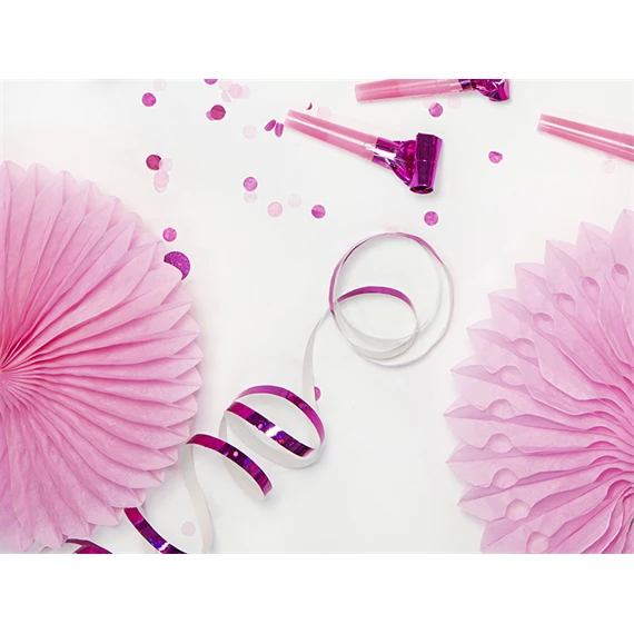 Irizáló szalag rózsaszín 3,8 m S/18