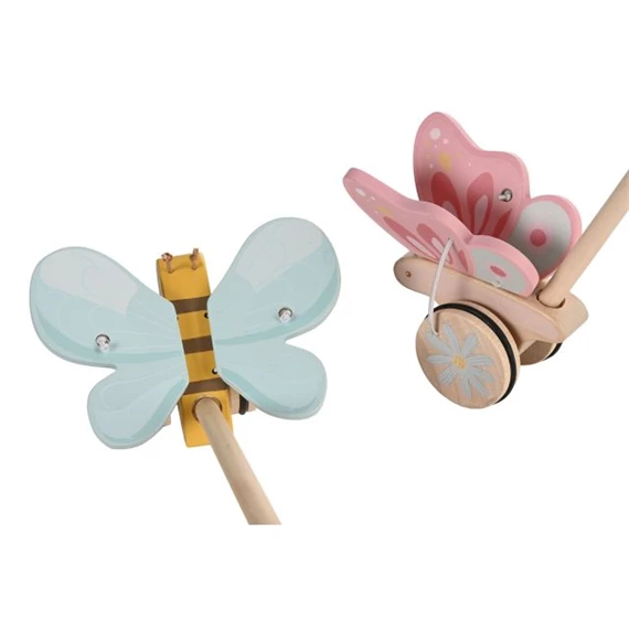 Játék csattogós lepke 14x10x55 cm 2 féle