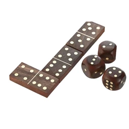Játék szett dominó 20x15x5 cm S/4