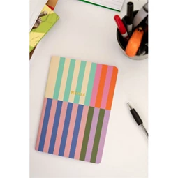 Jegyzetfüzet, absztrakt mintával, A6