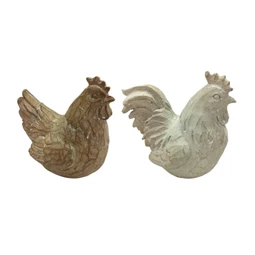 Kakas, tyúk 12x7x12 cm 2 féle