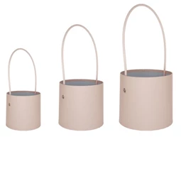 Kalapdoboz füllel 16x14 cm S/3