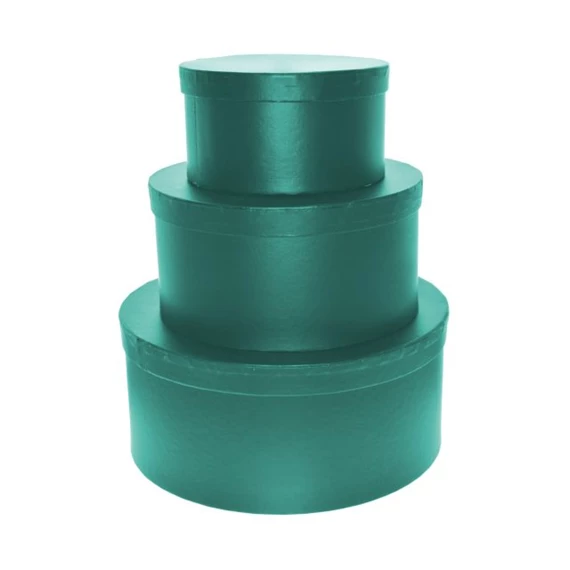 Kalapdoboz kerek 25 cm, 20 cm, 15 cm S/3