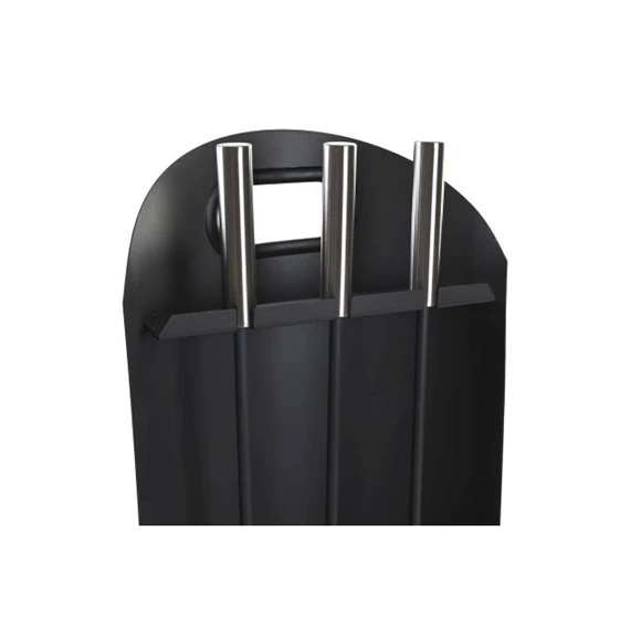 Kandalló szett 11x2x51 cm S/3