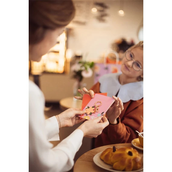 Kártya kulcstartóval 12x16 cm