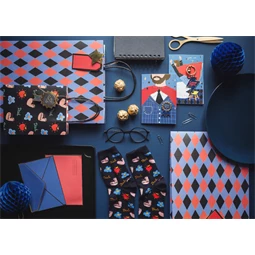 Kártya zománc kitűzővel super dad 11x15,5 cm