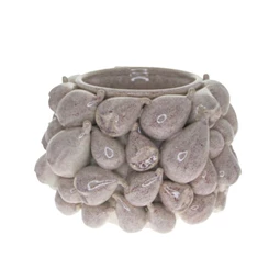 Kaspó 3D füge mintával 26,5x25,5x21 cm