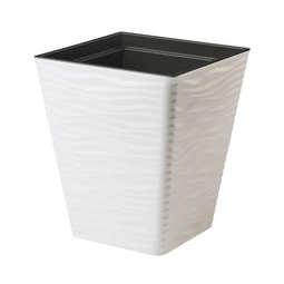 SAHARA kaspó szögletes, ültető betéttel 29x33 cm