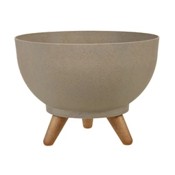 Satina Eco kaspó lábakkal 24 cm