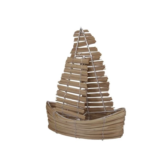 Kaspó bélelt, csónak alakú 31x15x37 cm