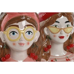 Kaspó lány 21x14,5x27 cm 2 féle