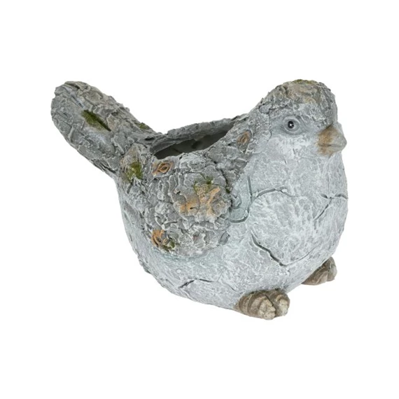 Kaspó ültethető, madár 12x11x13 cm