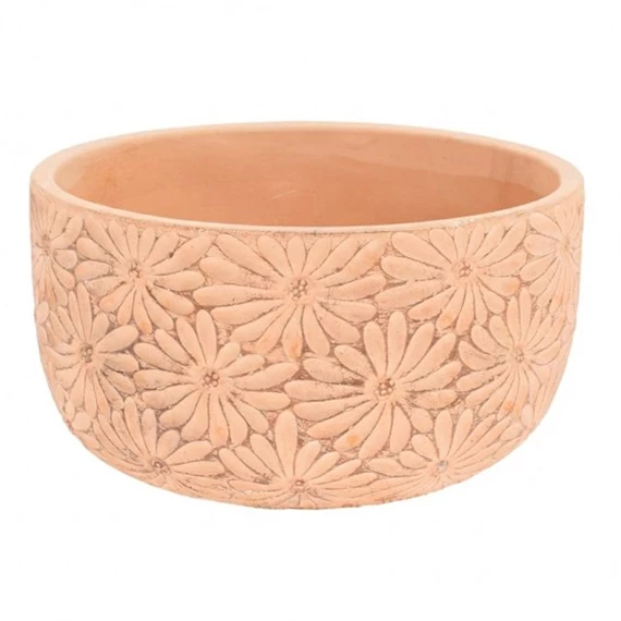 Kaspó margaréta mintával 20,8x20,8x10,8 cm