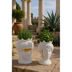 Kaspó nő, férfi 10x10x14 cm 2 féle