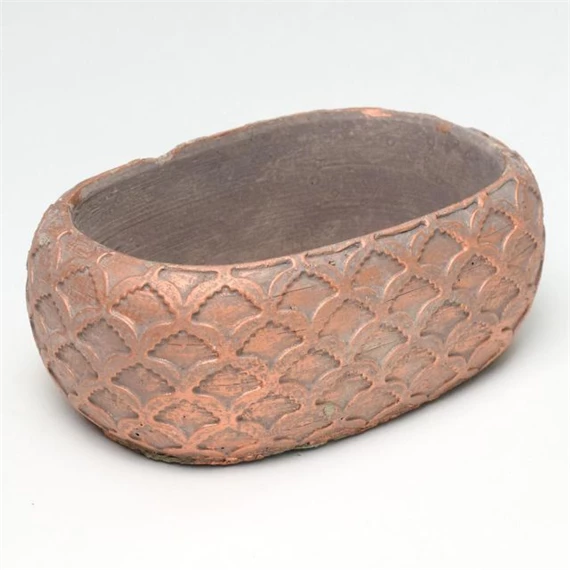 Kaspó ovális 20x13x7 cm