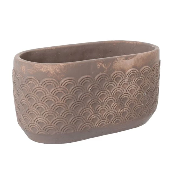 Kaspó ovális 25,5x14x13 cm