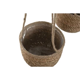 Kaspó szett akasztós 23x18x90 cm S/3