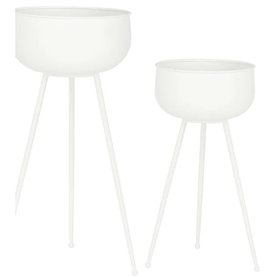 Kaspó szett 34x34x70 cm S/2