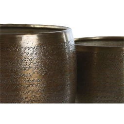 Kaspó szett kerek 22x22x24,5 cm S/2