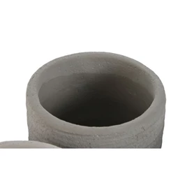 Kaspó szett kerek 17x17x20 cm 2 féle S/2