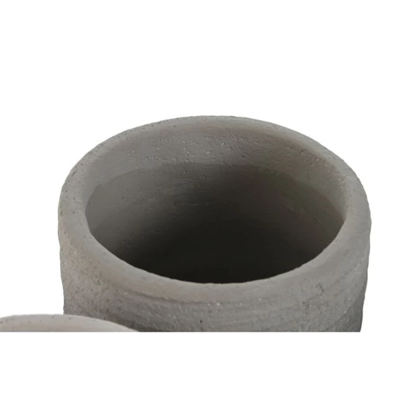 Kaspó szett kerek 17x17x20 cm 2 féle S/2