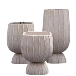 Kaspó szett 32x32x60 cm