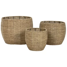 Kaspó szett 43x43x37 cm S/3