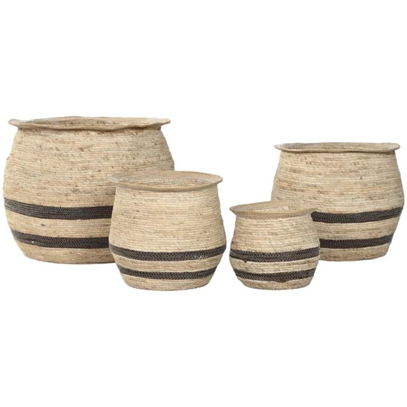 Kaspó szett 60x60x52 cm S/4