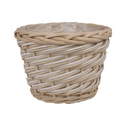 Kosár ültethető, kerek 19,5x15,5 cm