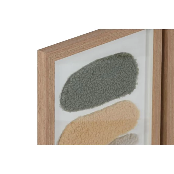 Kép absztrakt 3D-s, keretes 30x2,5x60 cm 2 féle