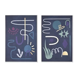 Kép absztrakt 83x4,5x123 cm 2 féle