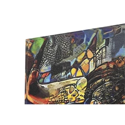 Kép afrikai állatos, csillámos 60x2x60 cm 4 féle