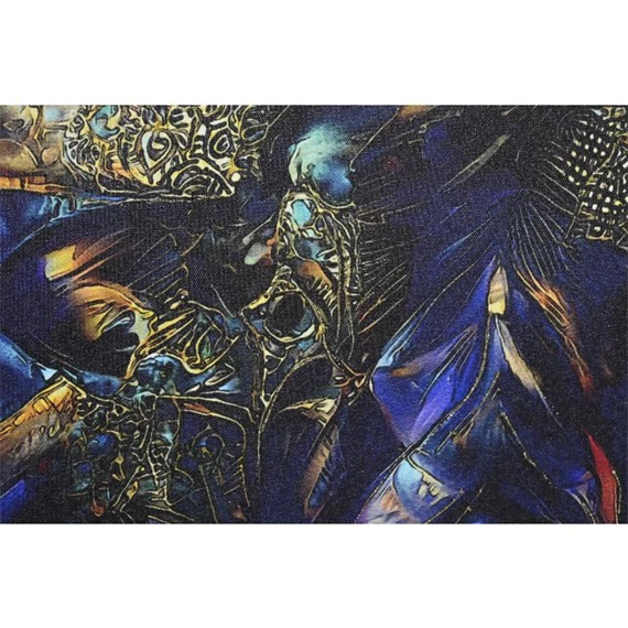 Kép afrikai állatos, csillámos 60x2x60 cm 4 féle