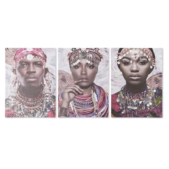 Kép afrikai 50x1,8x70 cm 3 féle