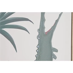 Kép állatos, 3D-s, keretes 30x3,5x40 cm 3 féle