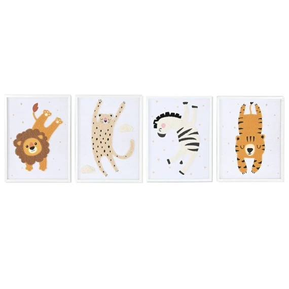 Kép állatos 30x1,8x40 cm 4 féle