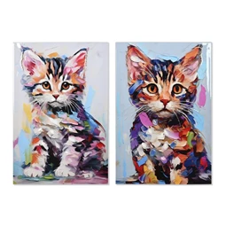 Kép macska 40x1,8x60 cm 2 féle