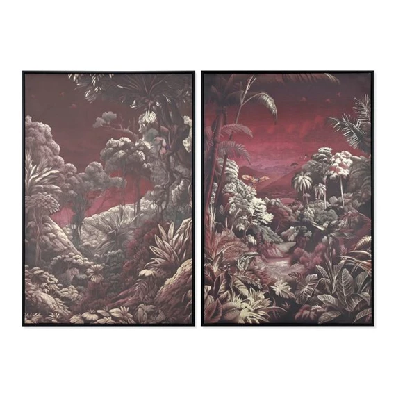 Kép dzsungeles, keretes 83x4x123 cm 2 féle