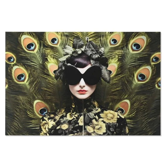 Kép edzett üveg, nő 150x0,4x100 cm