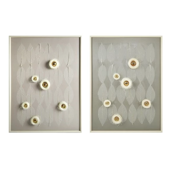 Kép keretes, 3D-s 90x3,5x120 cm 2 féle