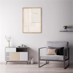 Kép keretes, LED-es 3D-s 75x3,8x100 cm 2 féle